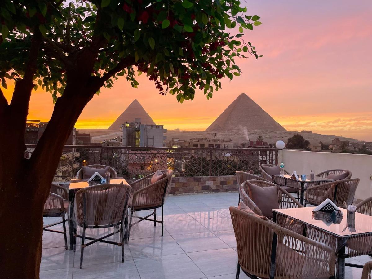 Pyramids Home Inn Kairo Exteriör bild