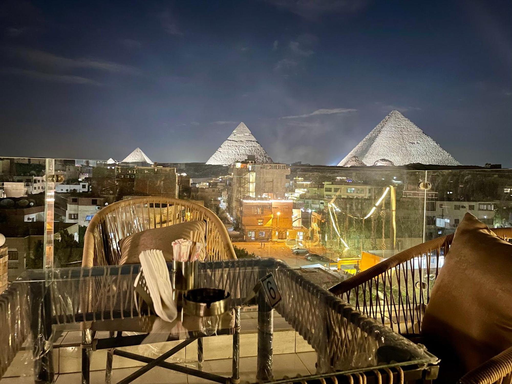 Pyramids Home Inn Kairo Exteriör bild