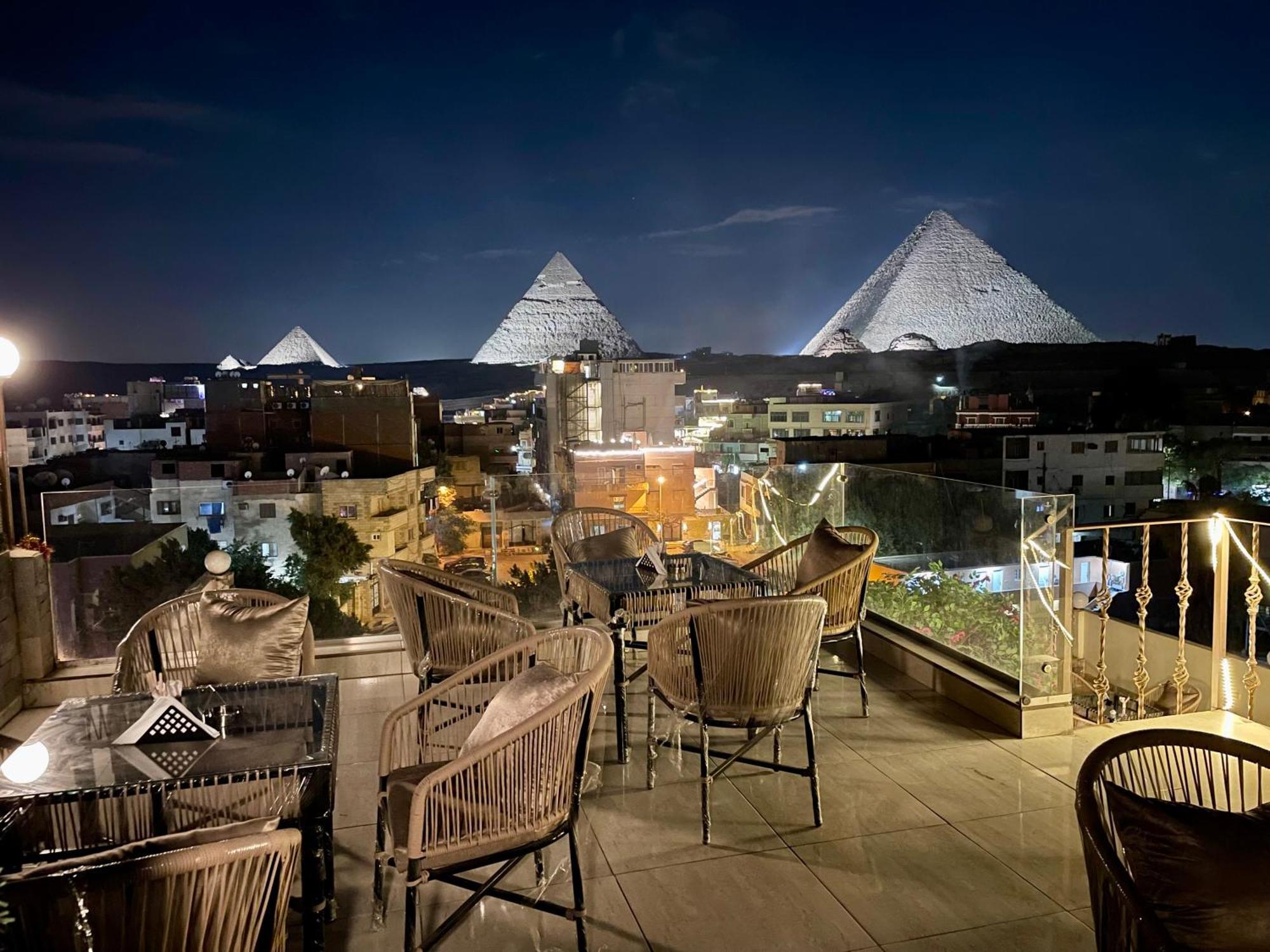 Pyramids Home Inn Kairo Exteriör bild