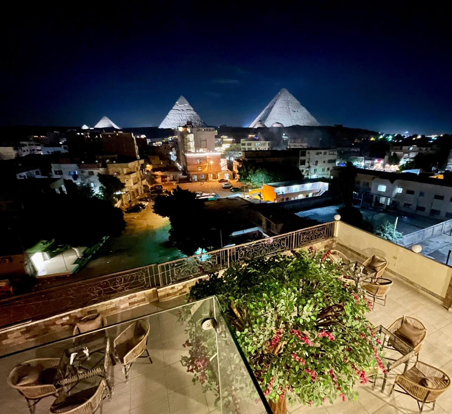 Pyramids Home Inn Kairo Exteriör bild
